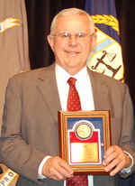 State Attorney Wolfinger accepts the 2006 Outstanding Prosecutor's Office Award.