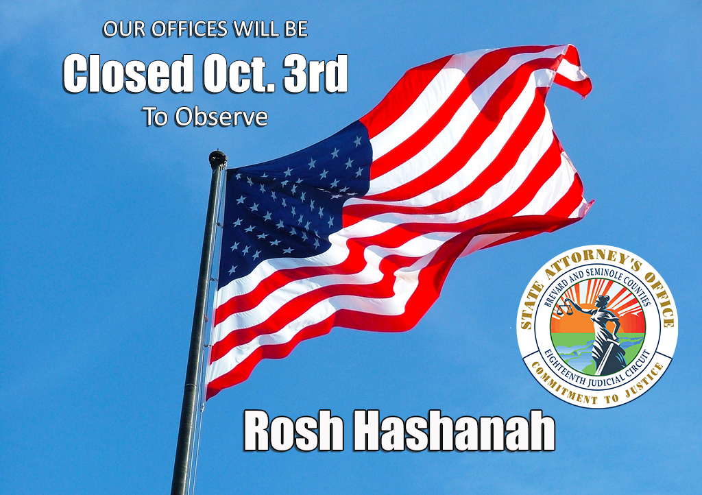 Offices Closed for Rosh Hashanah