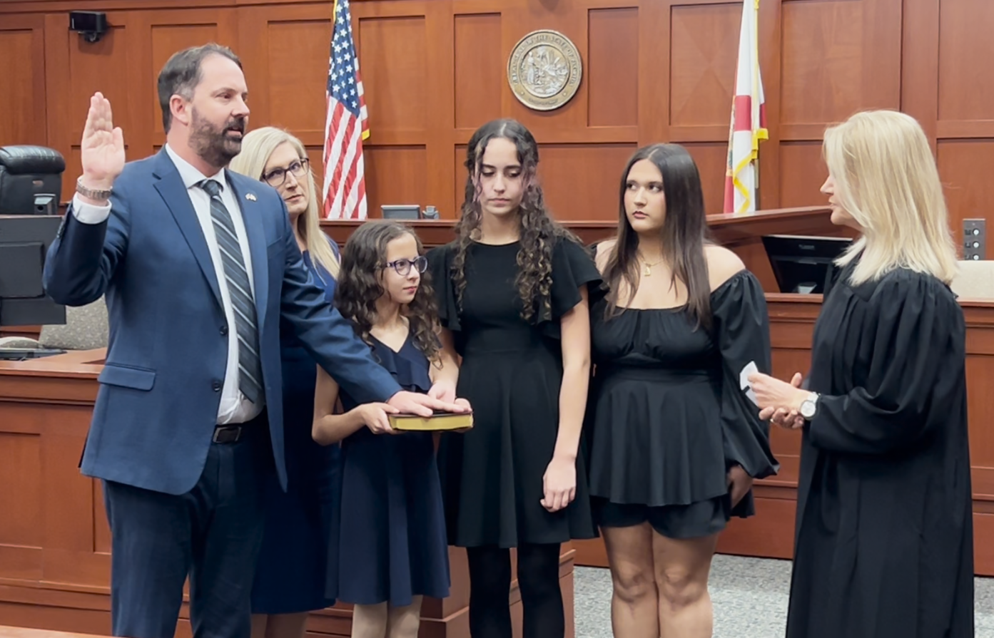 SCHEINER SWORN IN AS STATE ATTORNEY FOR BREVARD and SEMINOLE COUNTIES