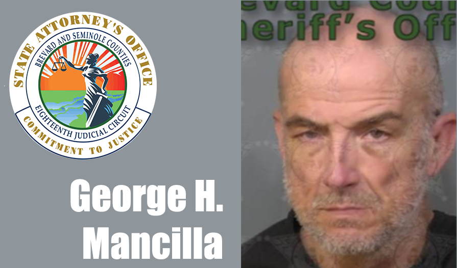 Jail booking photo of George Mancilla, who was indicted for murder.