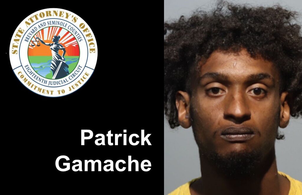 Jail booking photo of Patrick Gamache, convicted of sexual battery.