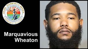 Jail booking photo of Marquavious Wheaton.