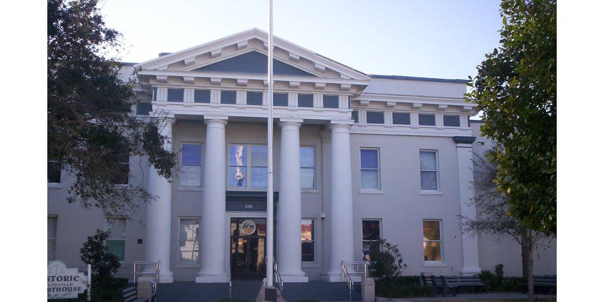 Photo of Historic Titusville, Florida Courthouse